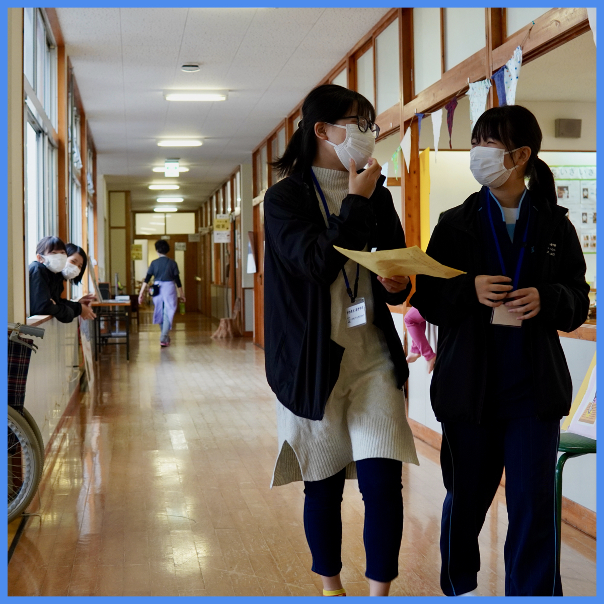 学校団体の視察